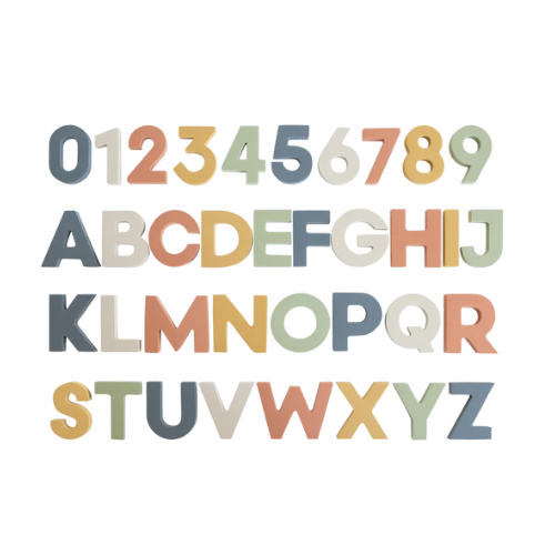 Letters & Numbers Bath Play Set