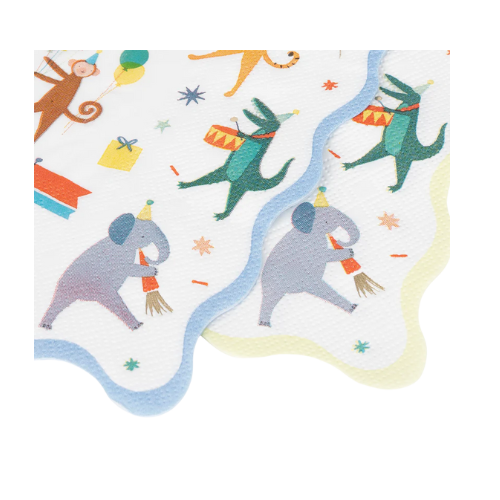 Animal Parade Large Napkins