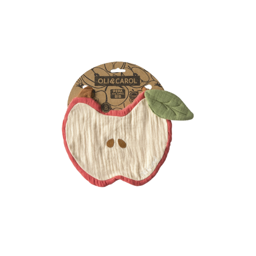 Pepa The Apple Babero