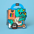 Libro para colorear con stickers