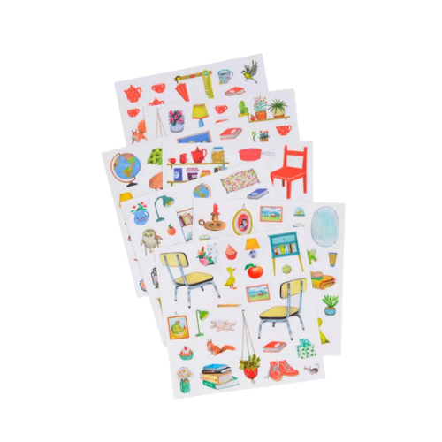 Cuaderno de calcomanías
