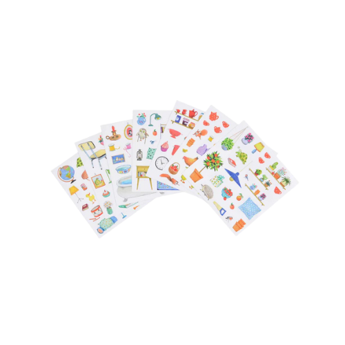 Cuaderno de calcomanías