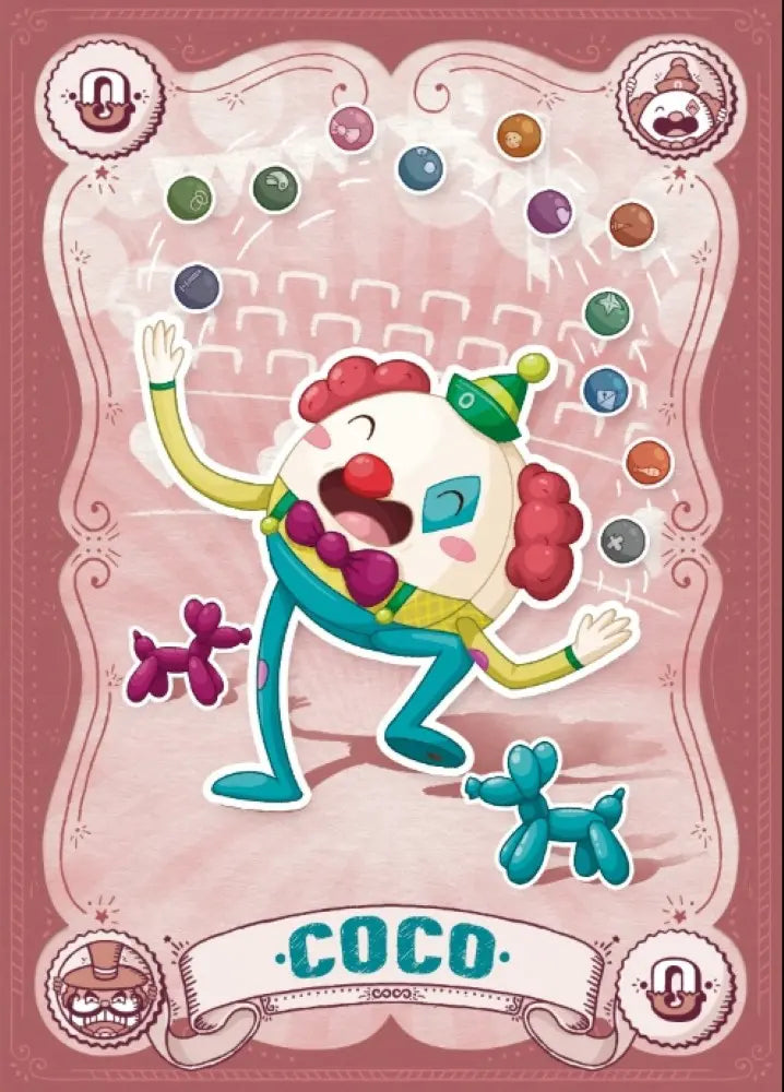 COCO The Clown – Juego de cartas