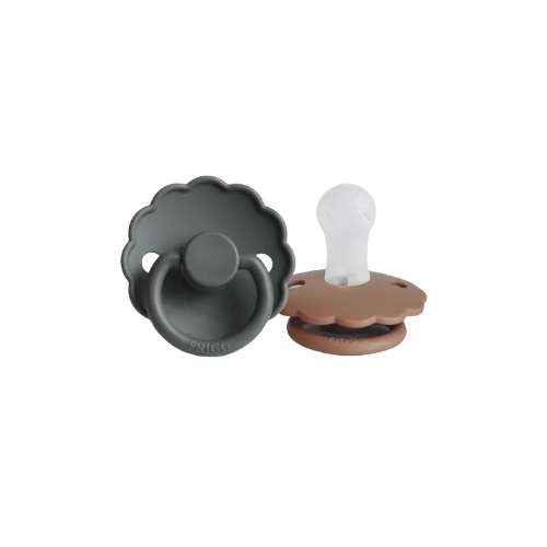 FRIGG Daisy Natural Rubber Pacifier 2-Pack