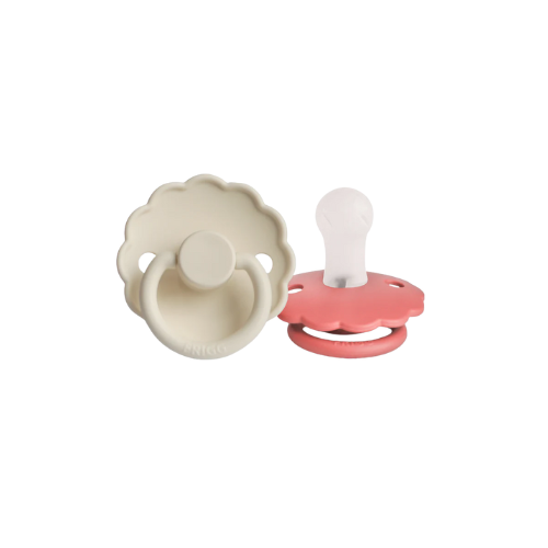 FRIGG Daisy Natural Rubber Pacifier 2-Pack