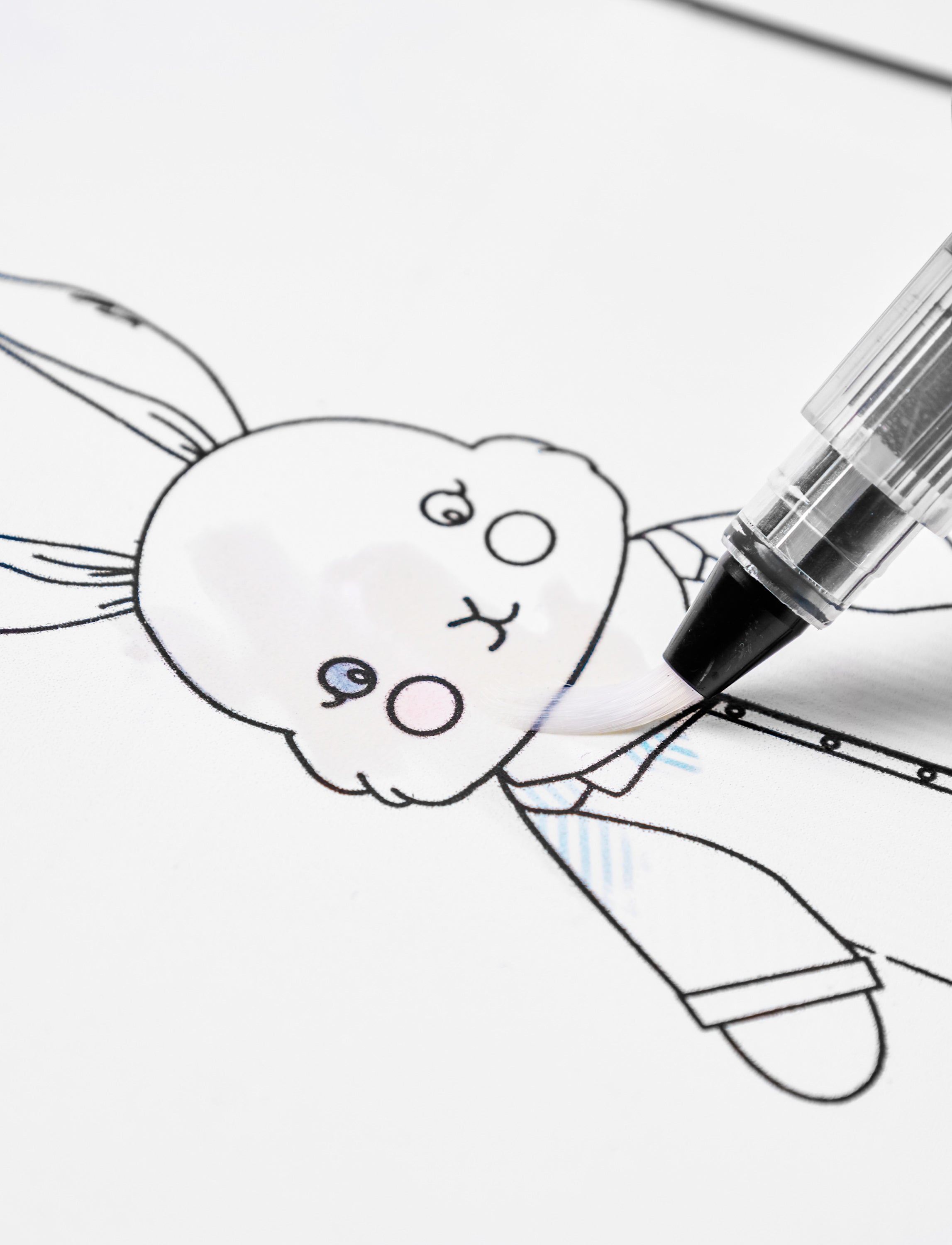 Drew Water Colouring Book - Bunny