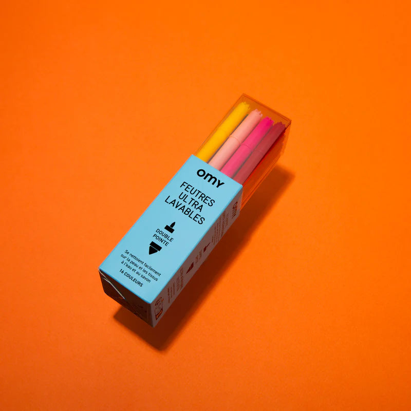 16-ULTRA WASHABLE MARKERS