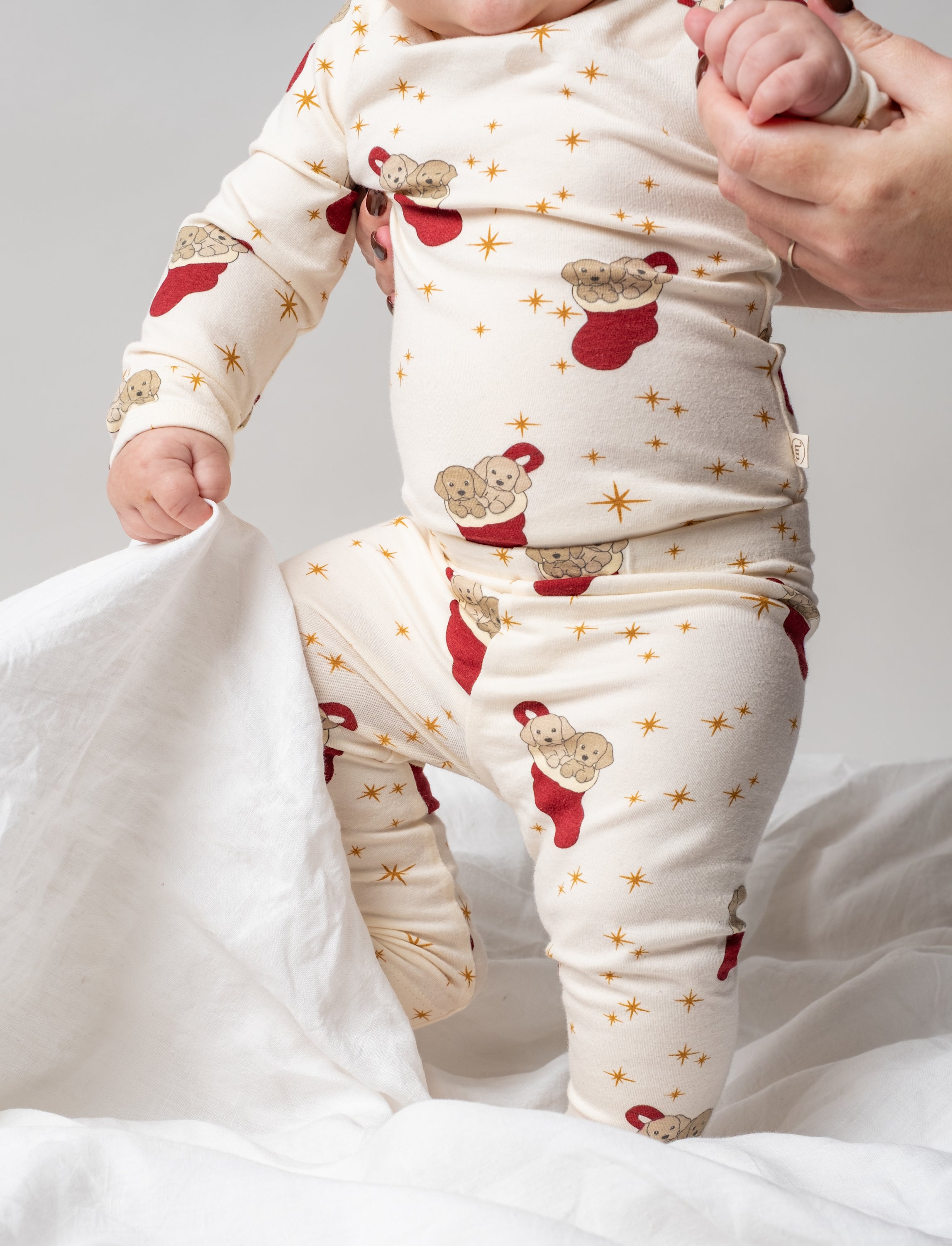 Elois Leggings - Holiday puppy