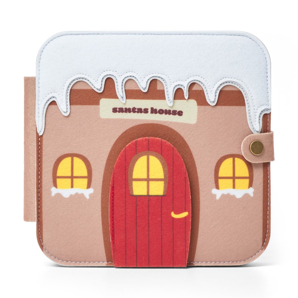 Emory Felt Activity Book - Christmas bear