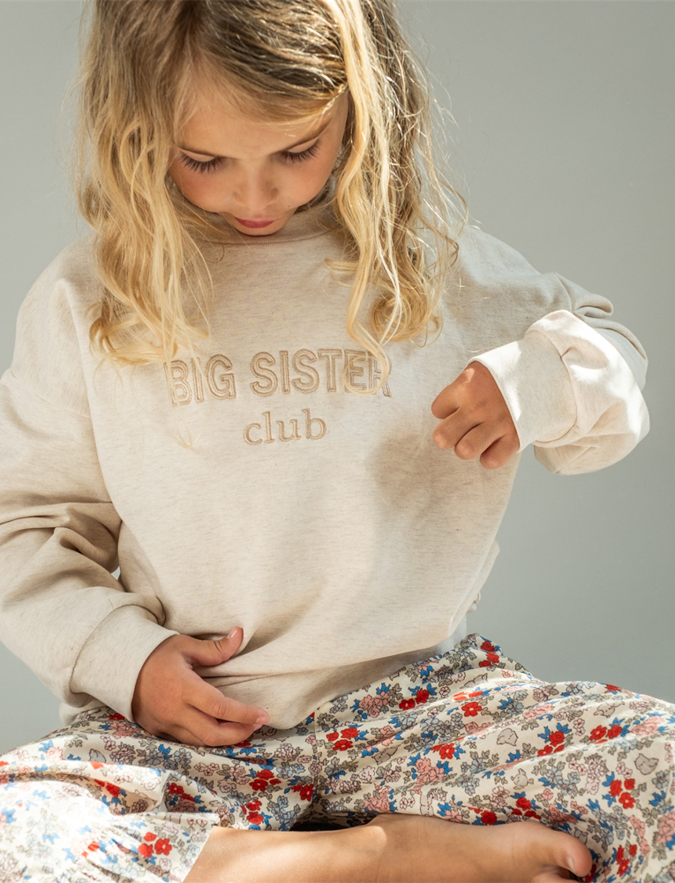 Finley Big Sister Sweatshirt - Club