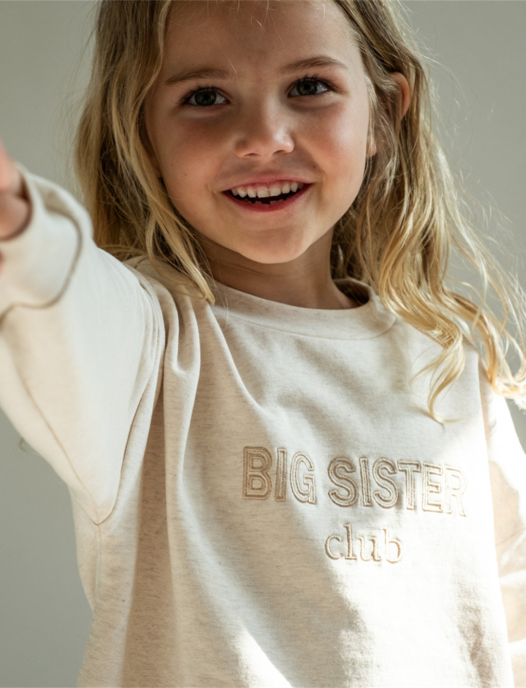 Finley Big Sister Sweatshirt - Club