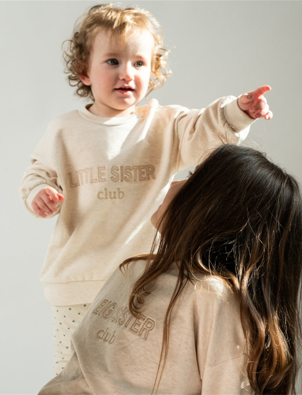 Finley Big Sister Sweatshirt - Club
