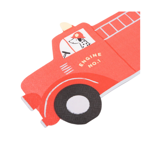Fire Truck Napkins