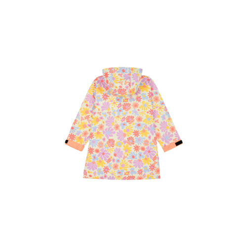 Poncho Impermeable Retro Flowers