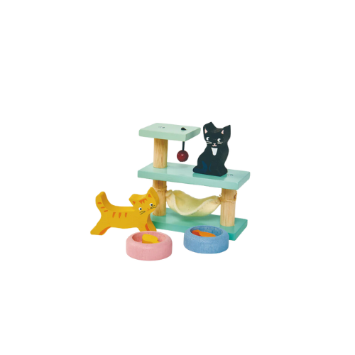 Set de juego de gatos