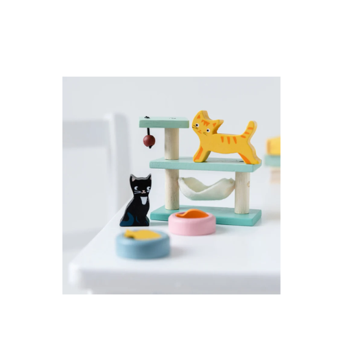 Set de juego de gatos