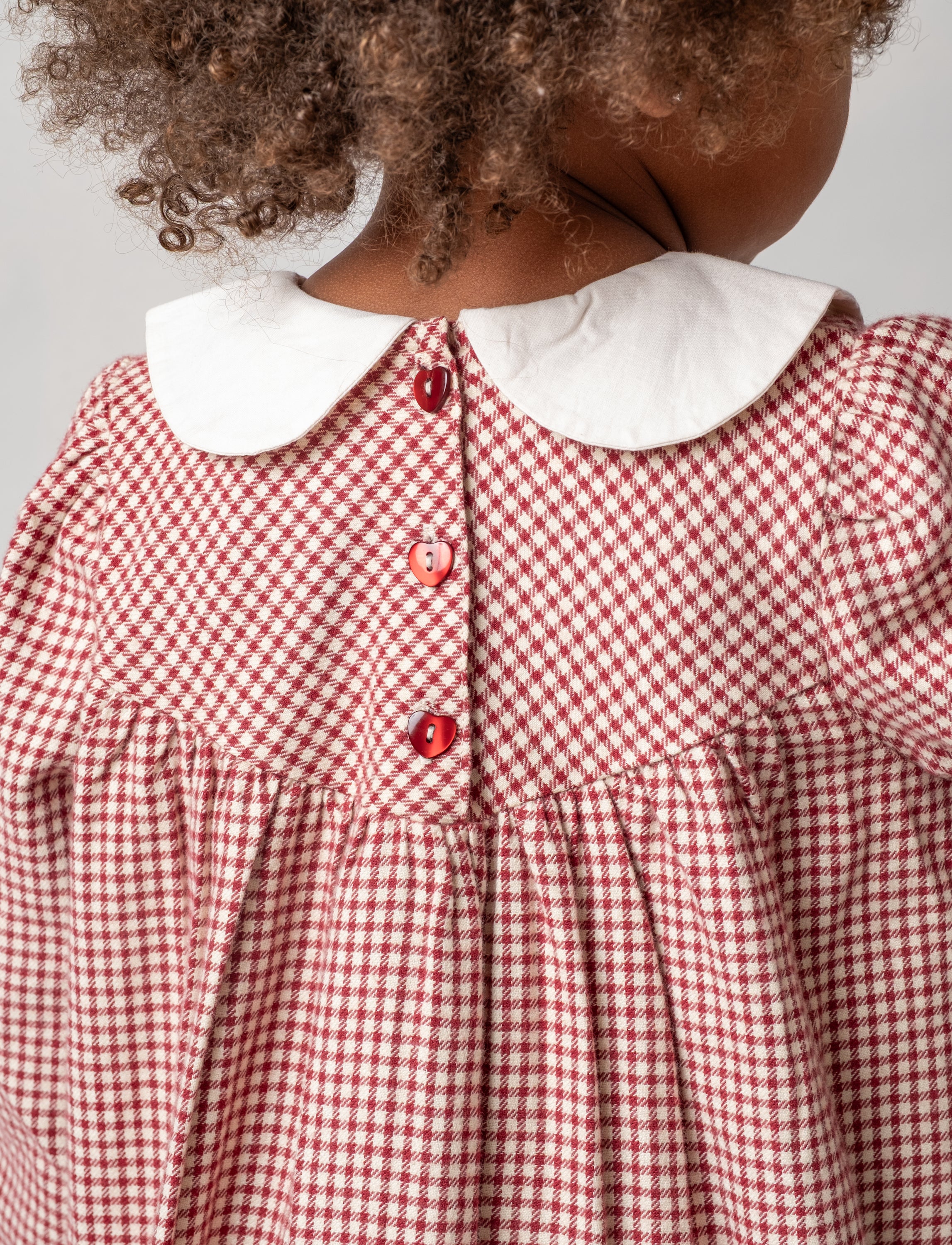 Marmonia Dress - Maple Check