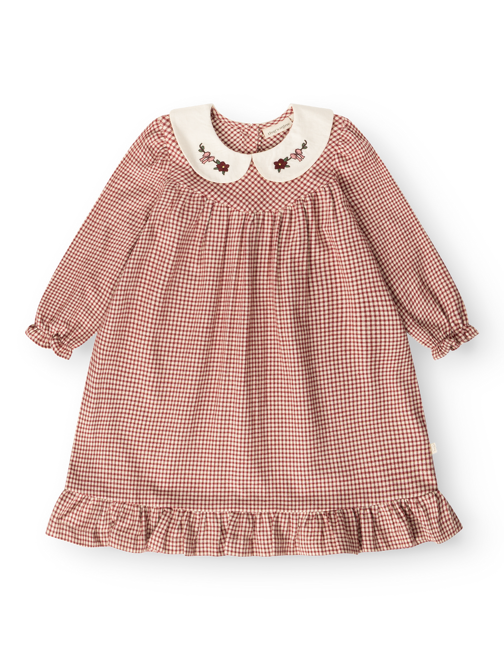 Marmonia Dress - Maple Check