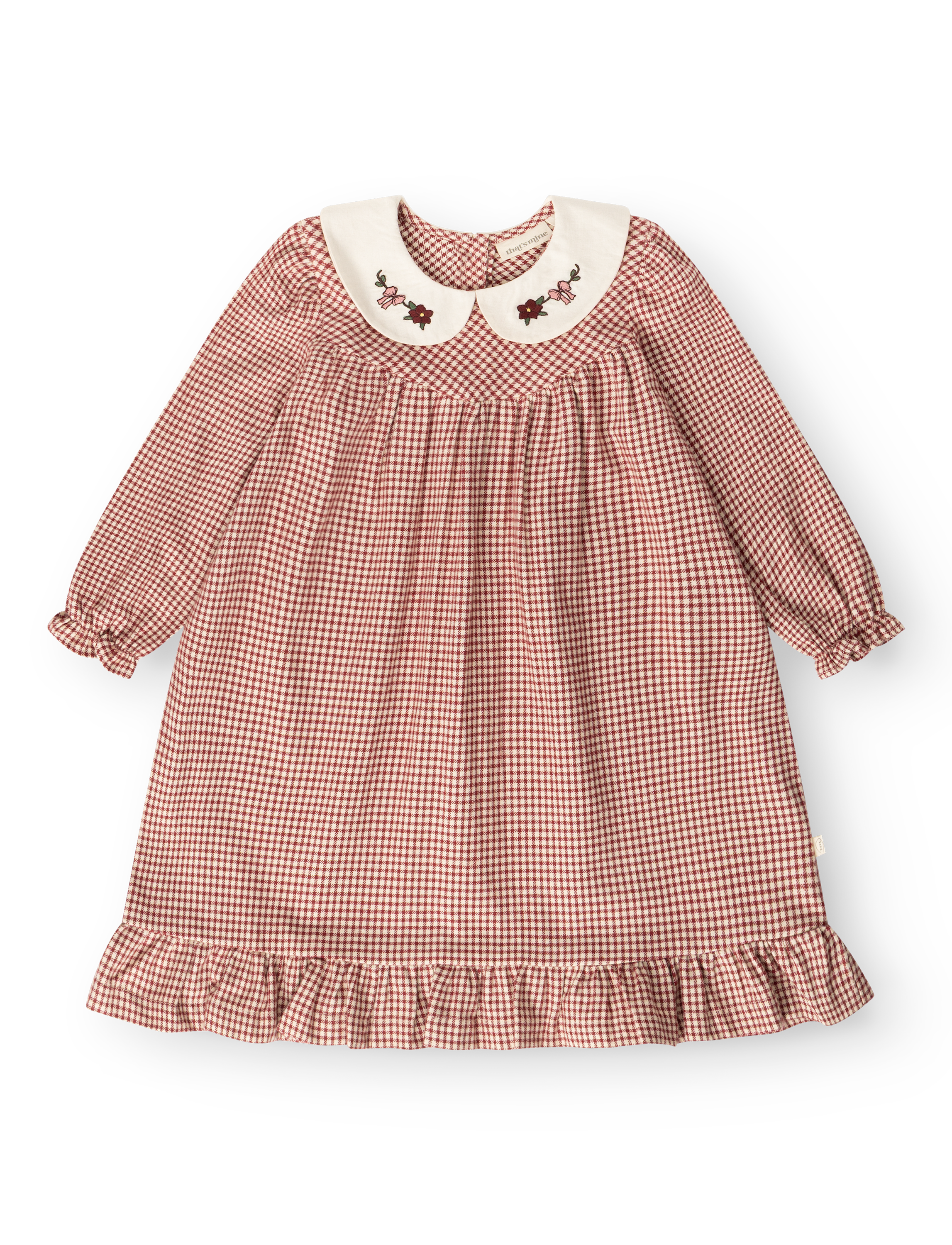Marmonia Dress - Maple Check