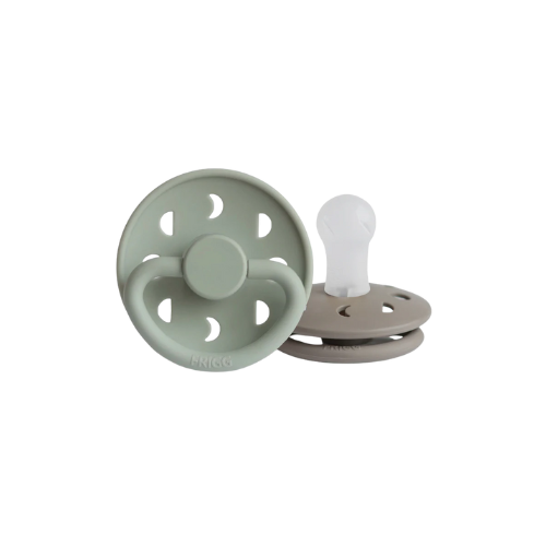 FRIGG Moon Silicone Pacifier 2-Pack