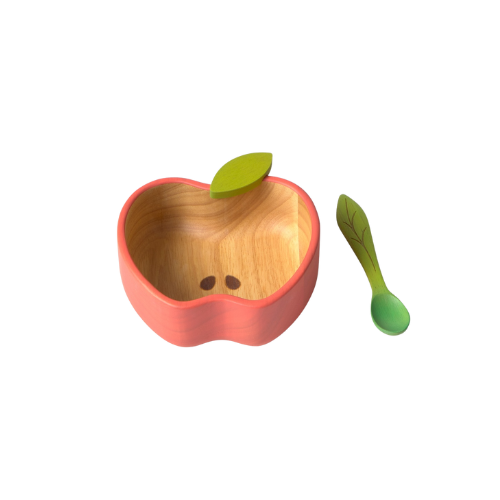 Pepa The Apple Set Bol & Cuchara