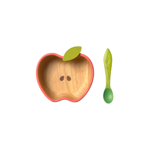 Pepa The Apple Set Bol & Cuchara