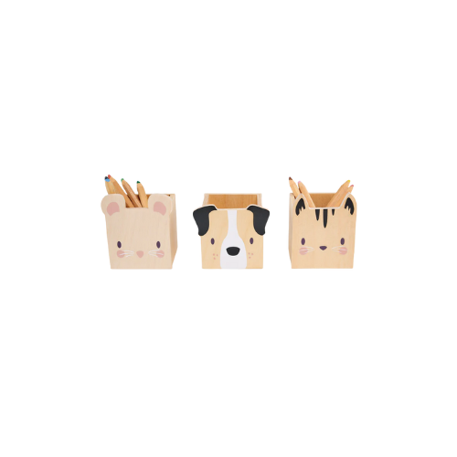 Portalápices de animales