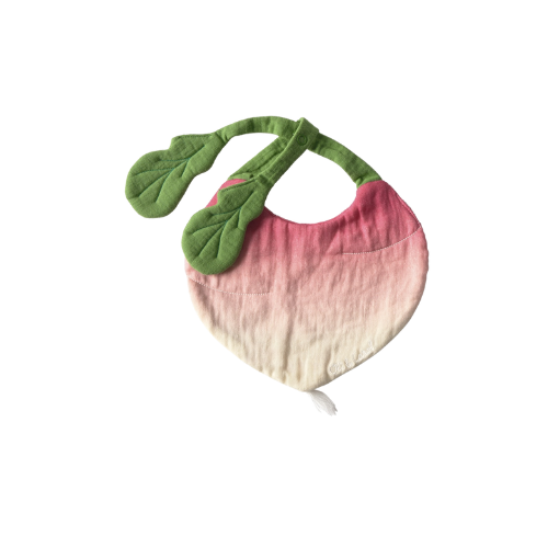 Ramona The Radish Babero