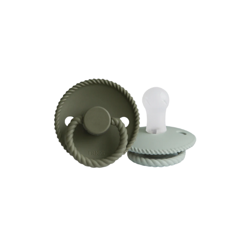 FRIGG Rope Silicone Pacifier 2-Pack