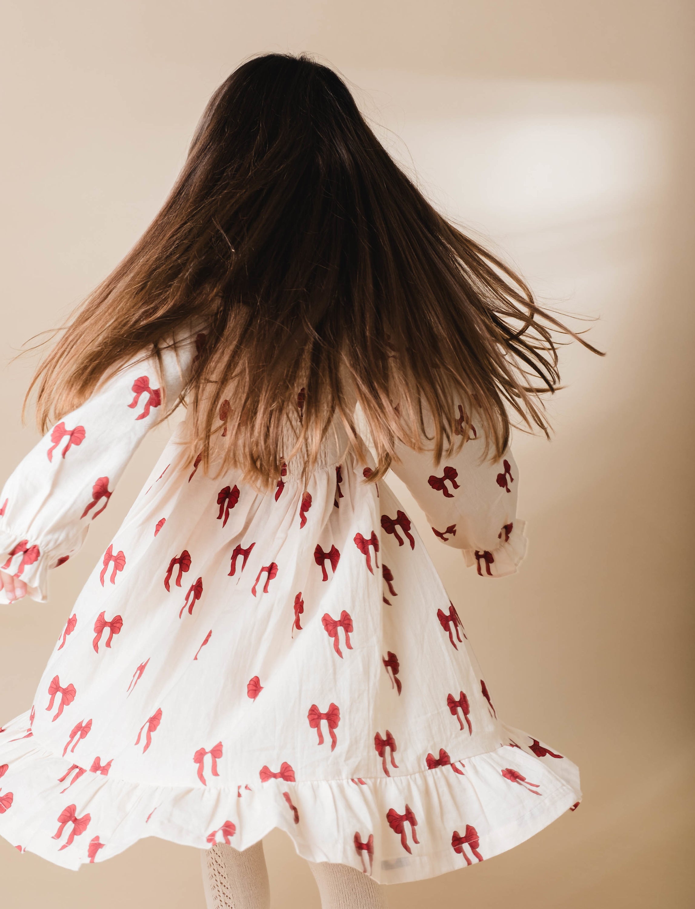 Sarah Dress - Rouge boucle