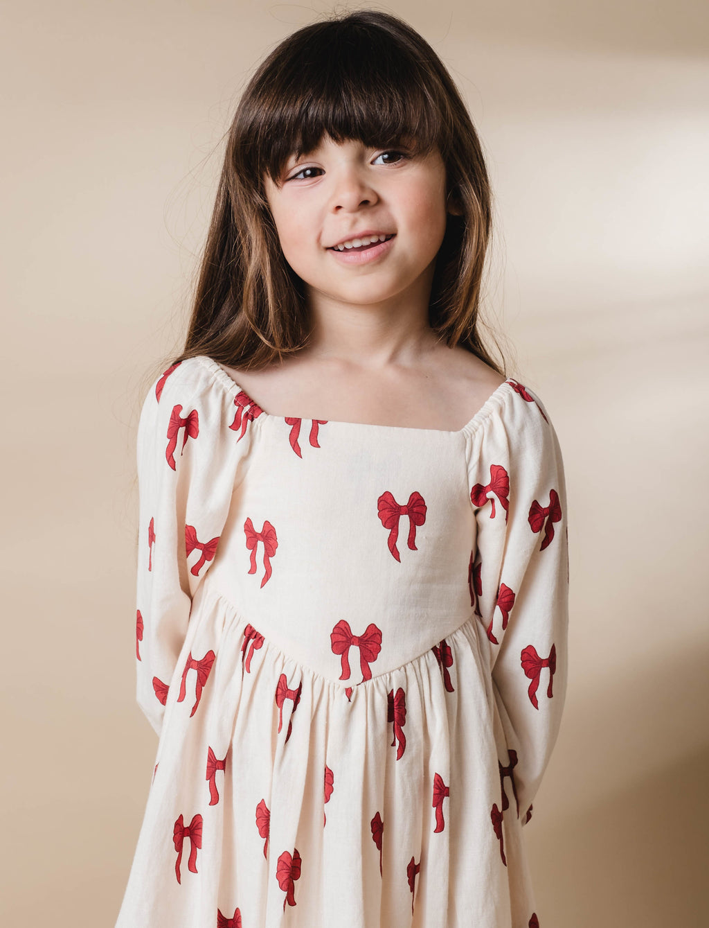 Sarah Dress - Rouge boucle