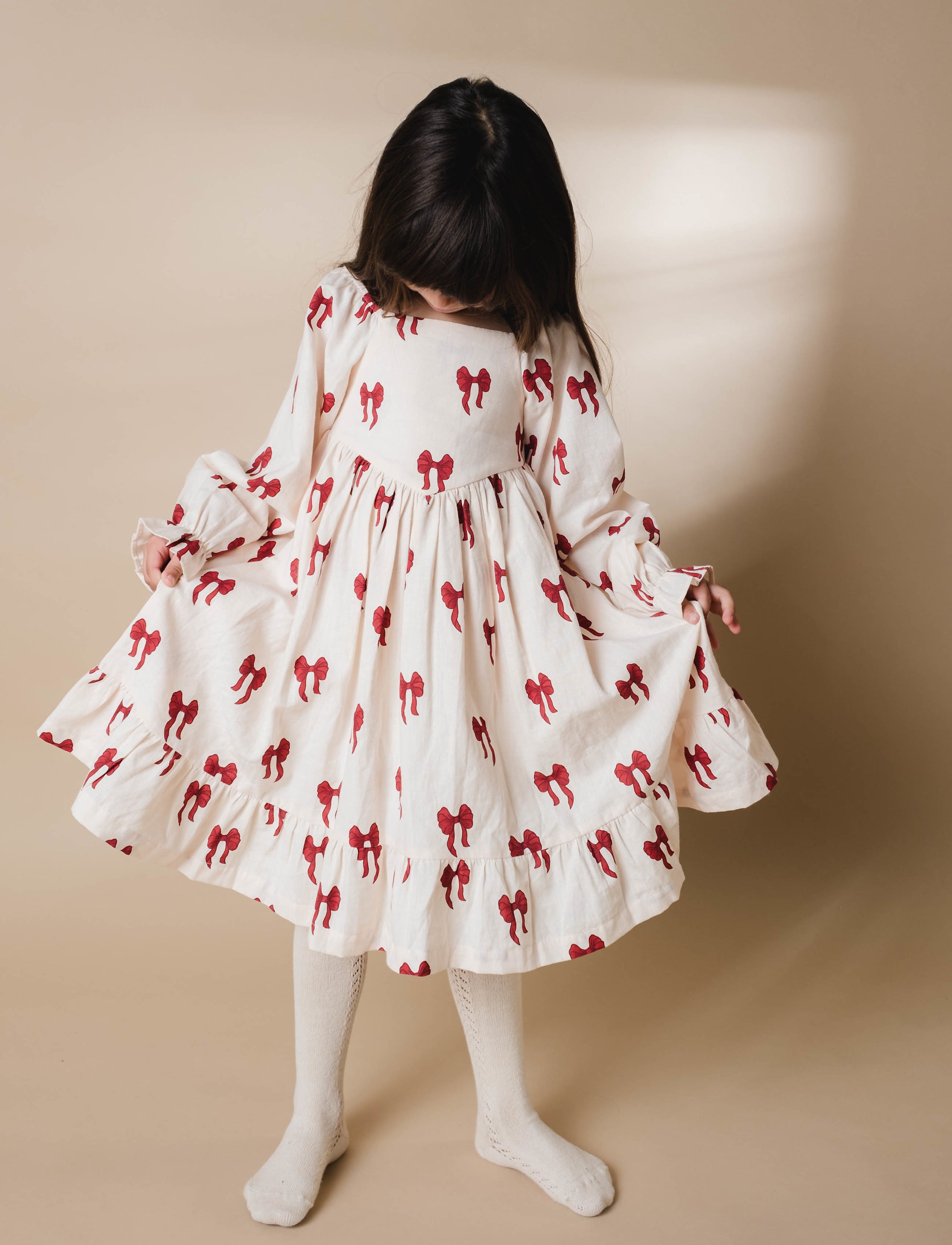 Sarah Dress - Rouge boucle