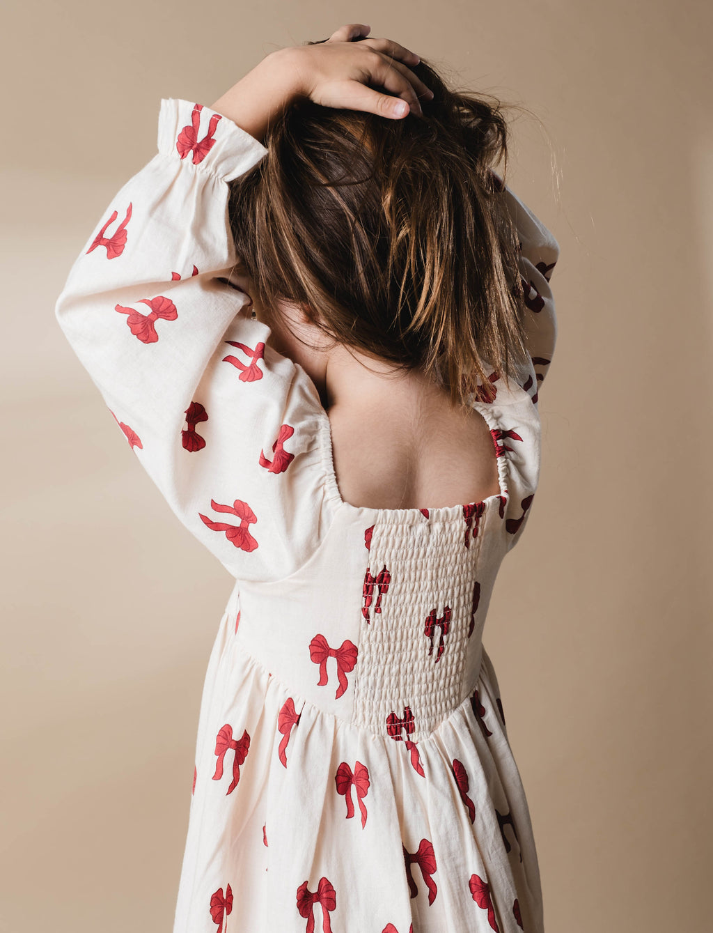 Sarah Dress - Rouge boucle