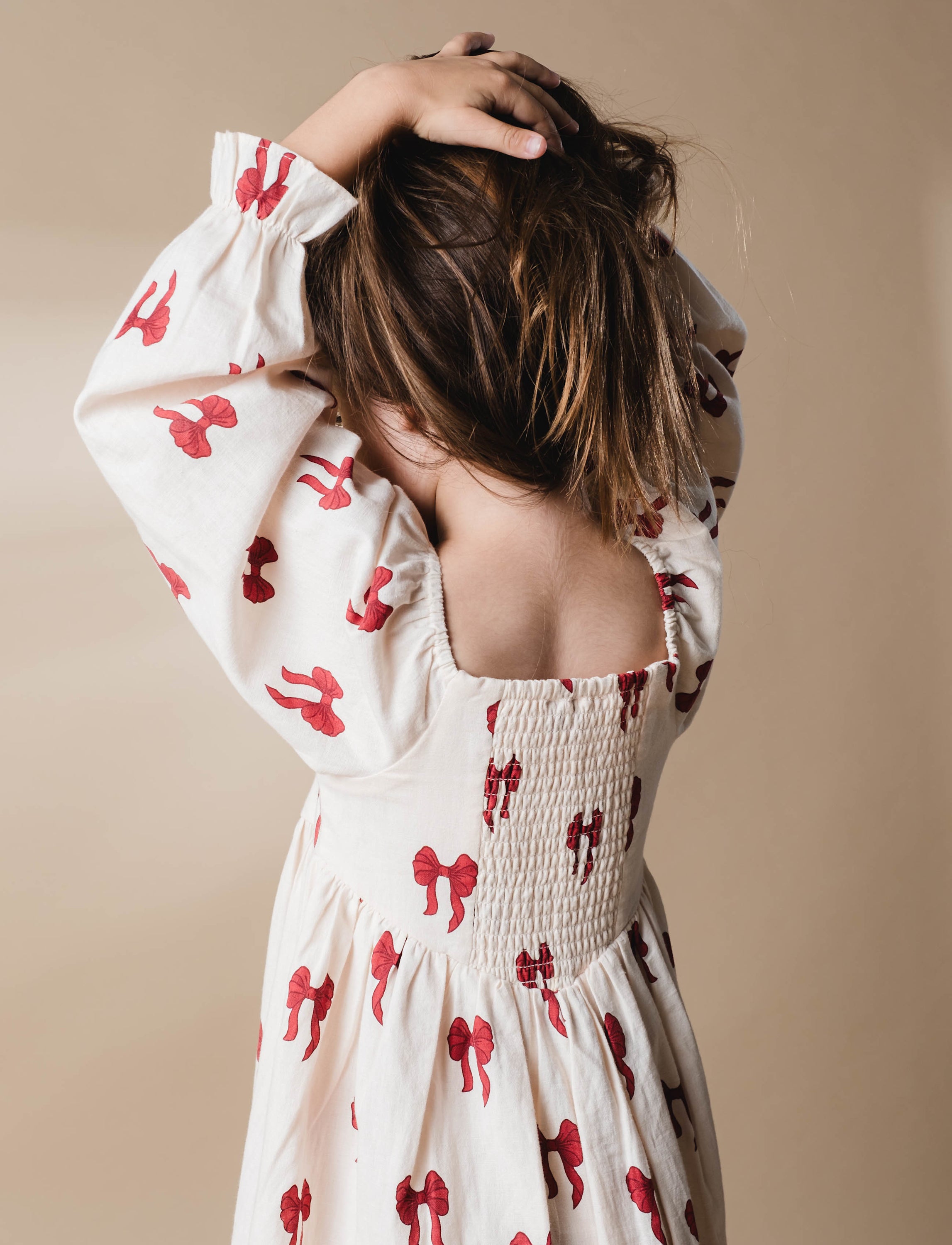 Sarah Dress - Rouge boucle