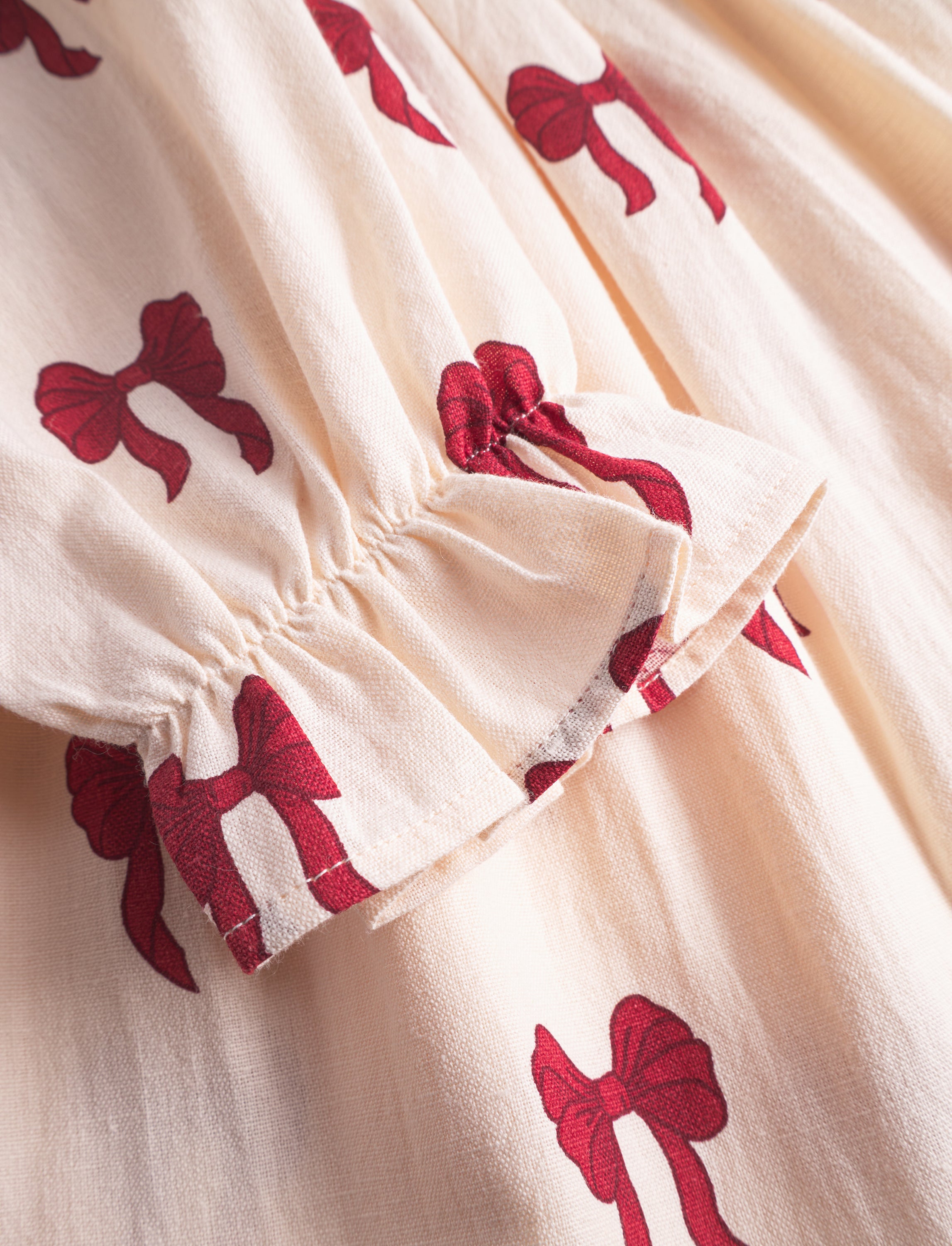 Sarah Dress - Rouge boucle