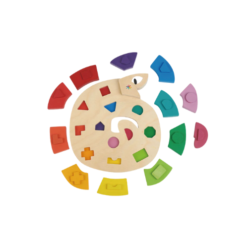 Rompecabezas de formas y colores