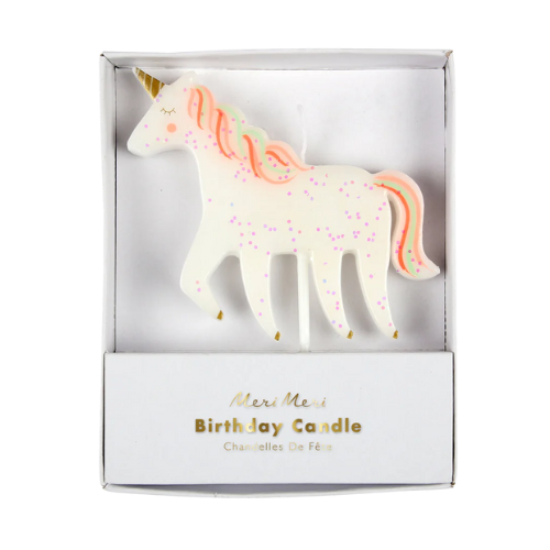 Unicorn Glitter Candle