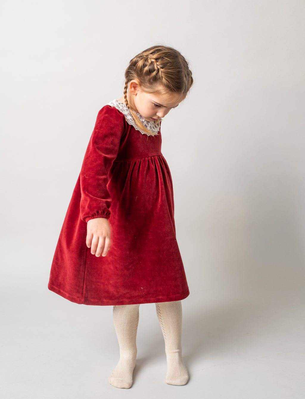 Walentina Dress - Rust wine