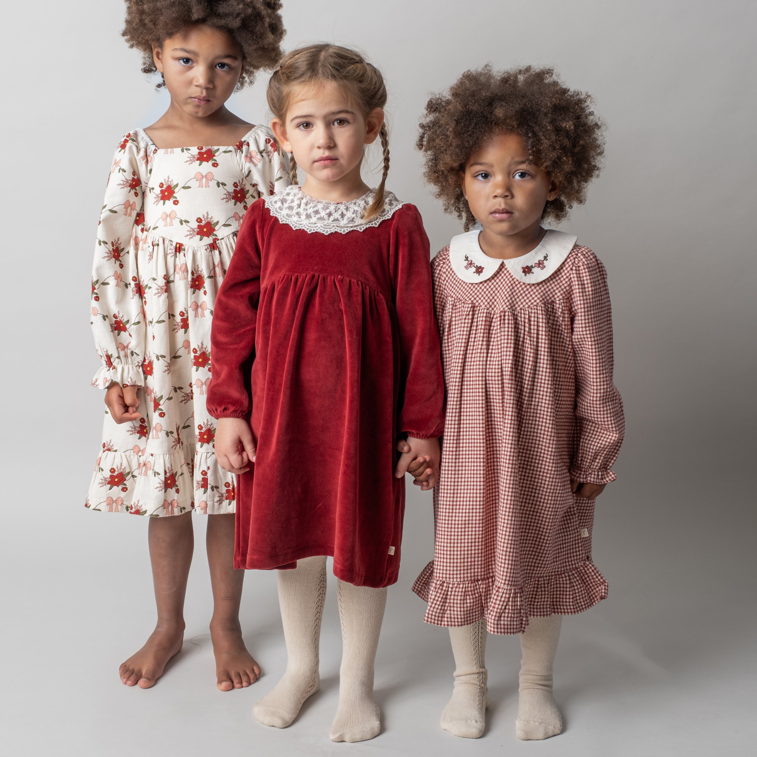 Walentina Dress - Rust wine