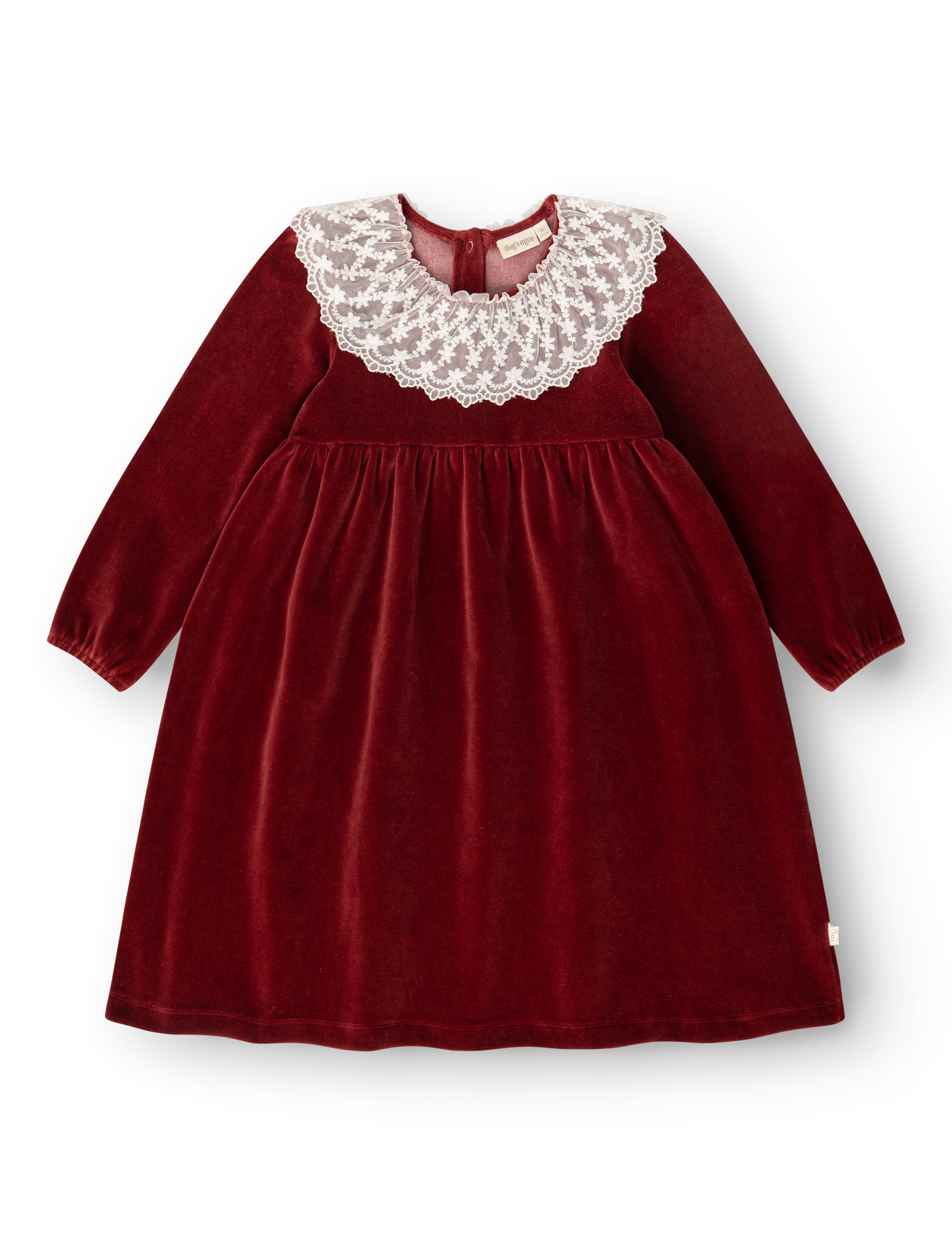 Walentina Dress - Rust wine