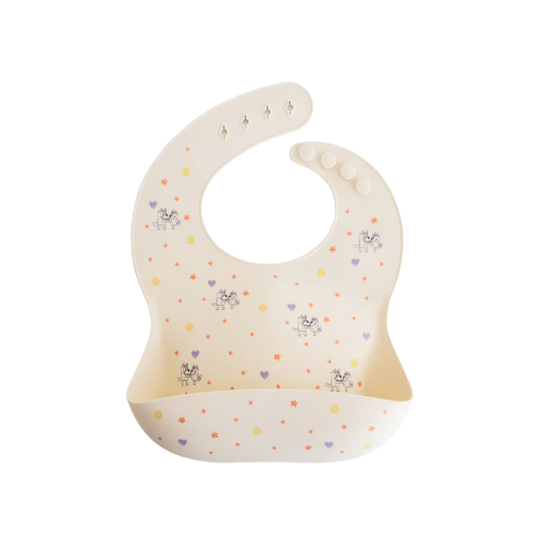 Bluey x Mushie Silicone Baby Bib