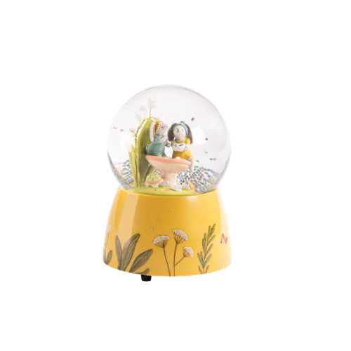 Bola de nieve musical Trois petits lapins