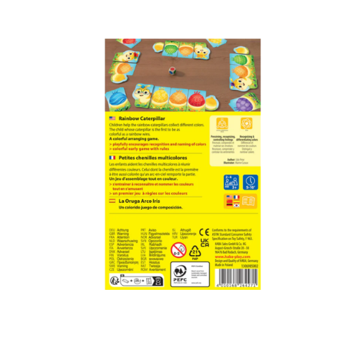 Juego de mesa Rainbow Caterpillar