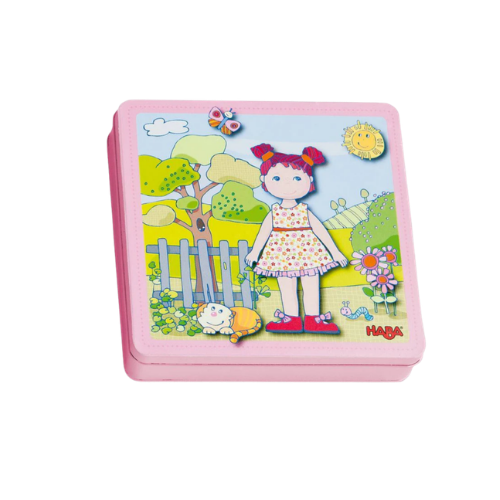 Juego magnético para vestir muñeca