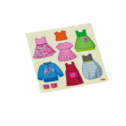 Juego magnético para vestir muñeca