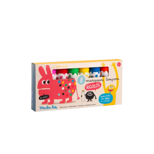 Caja 8 marcadores tampon Schmouks