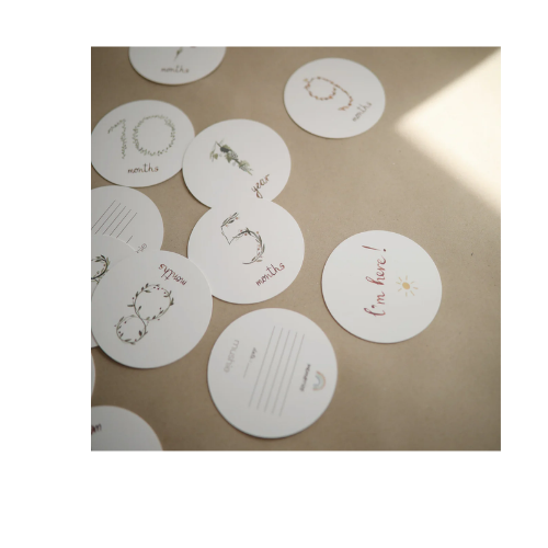 Milestone cards