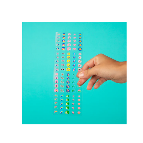 Stickers para uñas de unicornio