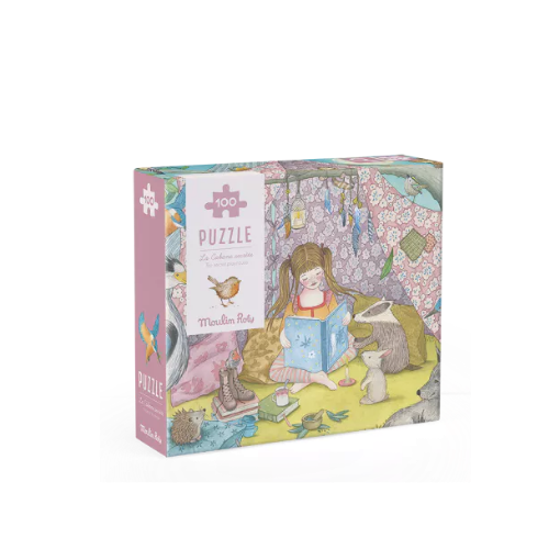 Puzzle La cabaña secreta (100 piezas)