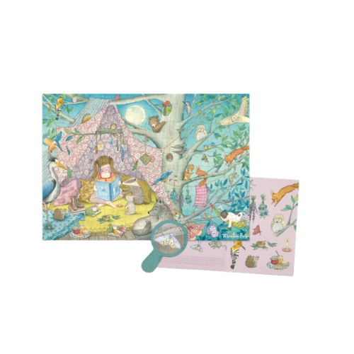 Puzzle La cabaña secreta (100 piezas)